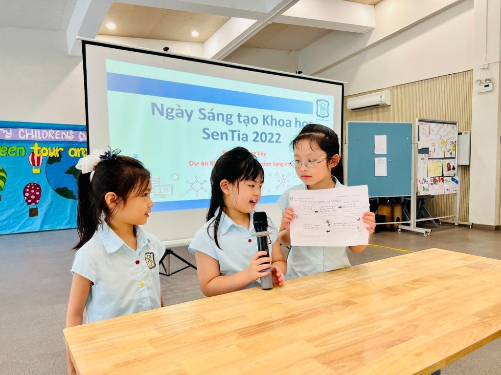 Ngày hội sáng tạo khoa học tại SenTia dành cho học sinh tiểu học