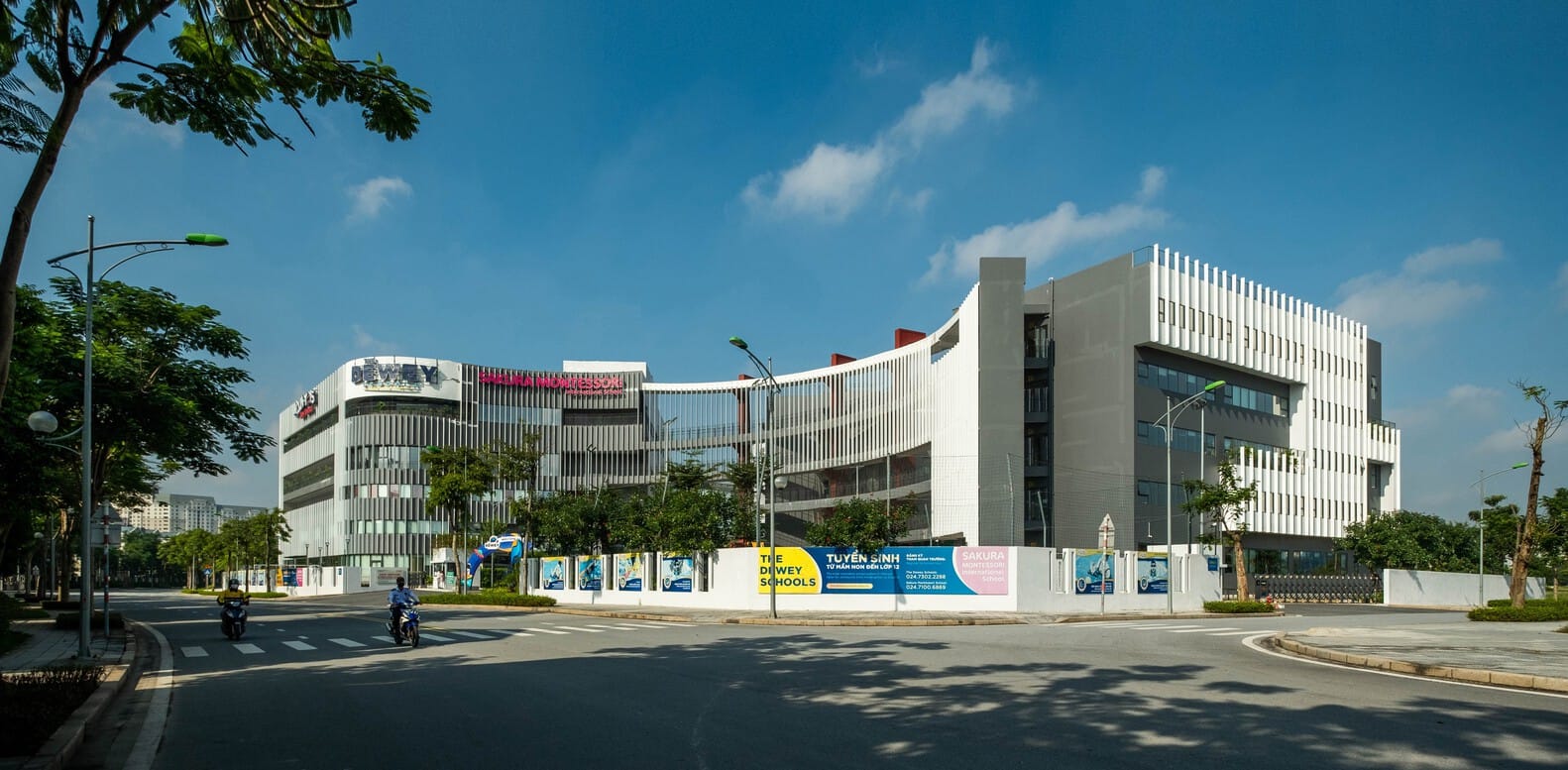 Toàn cảnh khuôn viên The Dewey Schools