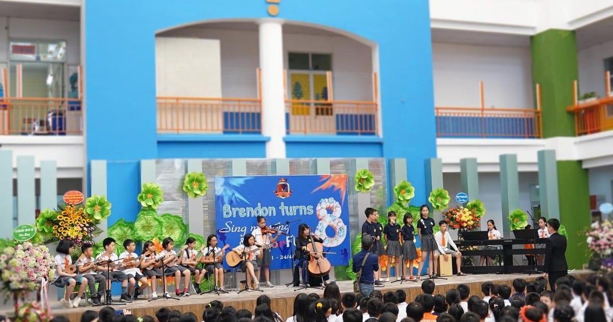 Một hoạt động ngoại khóa của trường tiểu học Song ngữ Brendon