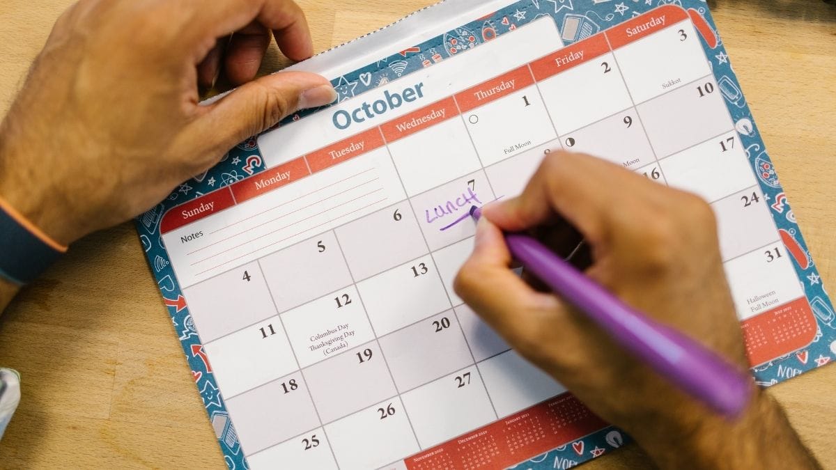 Một thời gian biểu tốt cần có sự linh hoạt và điều chỉnh theo thực tế