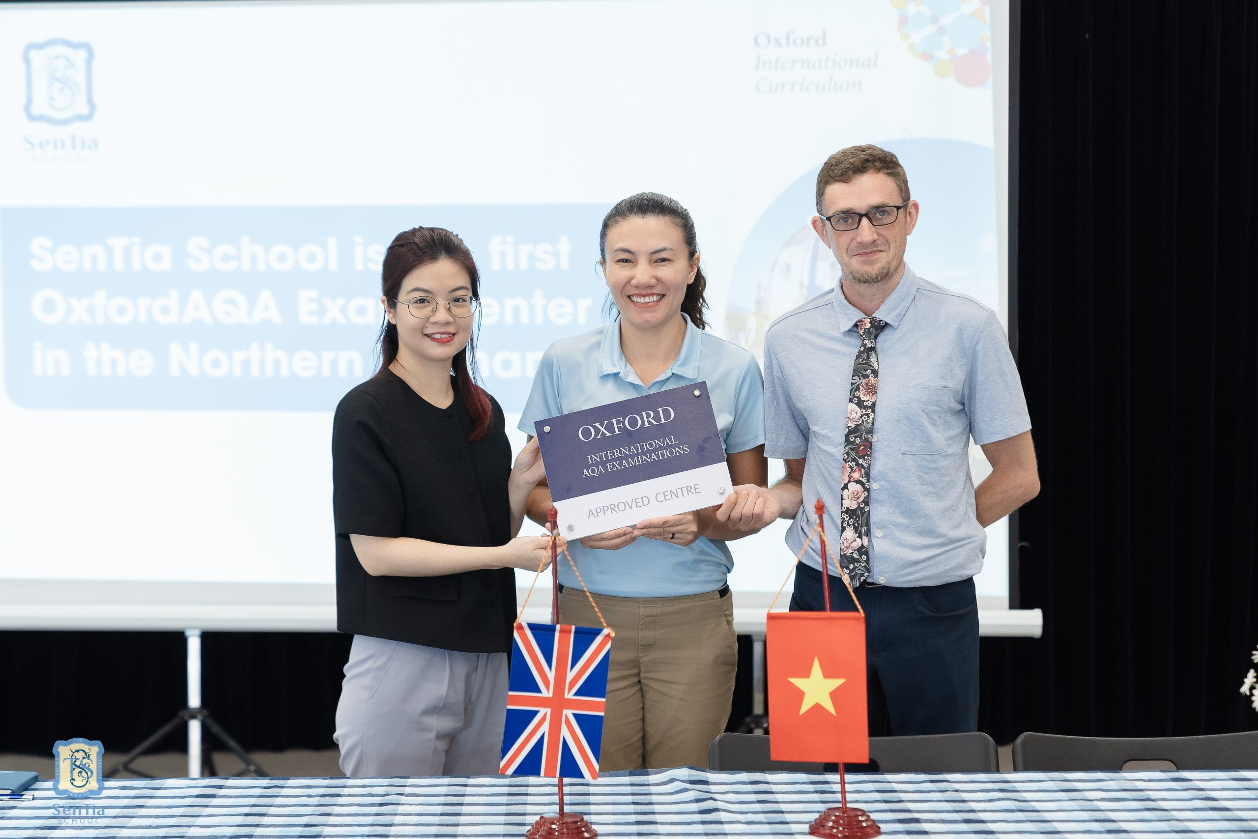 SenTia School là Trung tâm khảo thí OxfordAQA đầu tiên tại miền Bắc