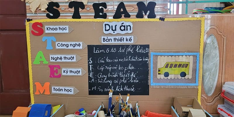 Dự án STEAM mầm non là gì?