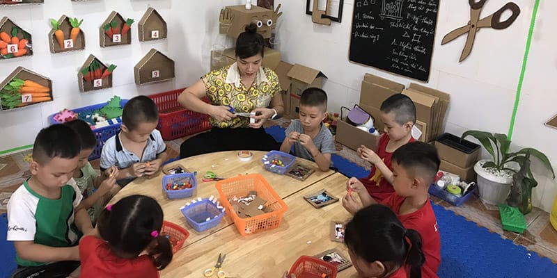 Dự án STEAM có sự liên kết giữa bài học và thực tế