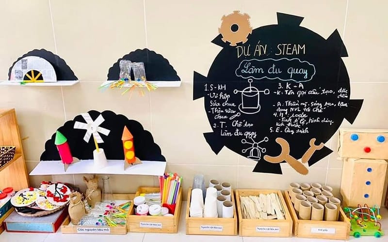 dự án STEAM mầm non