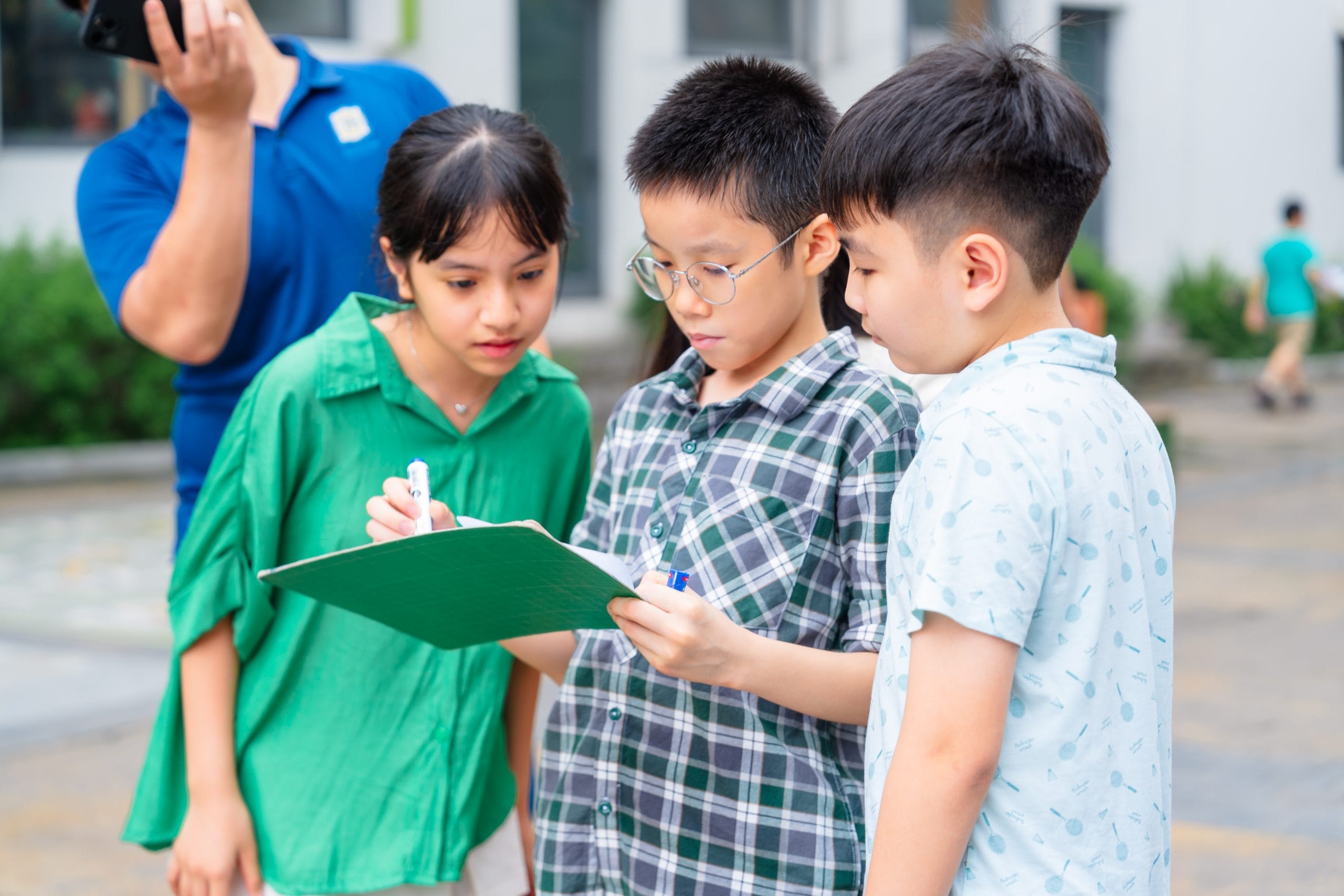 Hoạt động này giúp các em phát triển kỹ năng diễn đạt, tư duy trình bày logic