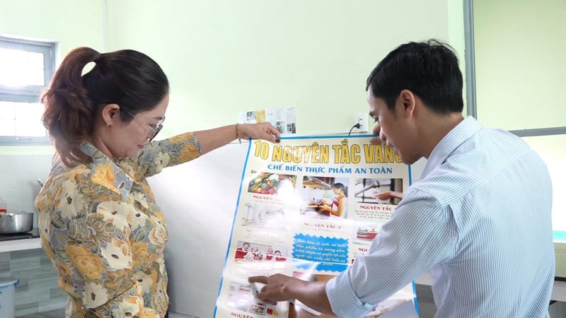 Tuân thủ quy định về an toàn thực phẩm trong trường học