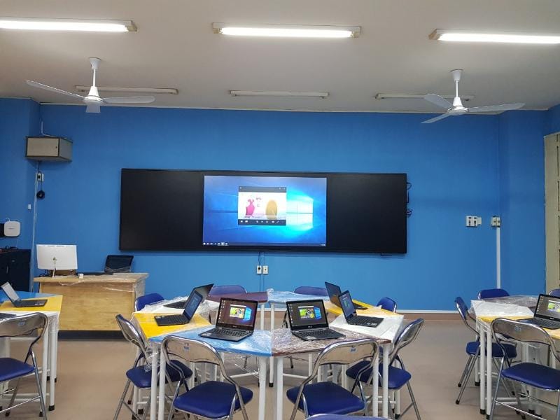 Mô hình lớp học thông minh nâng cao năng lực cạnh tranh và thương hiệu giáo dục