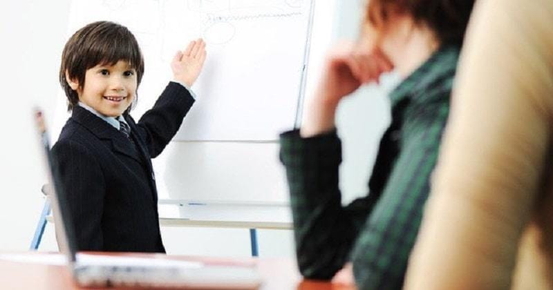 Có nhiều cách rèn luyện sự tư tin cho trẻ tiểu học